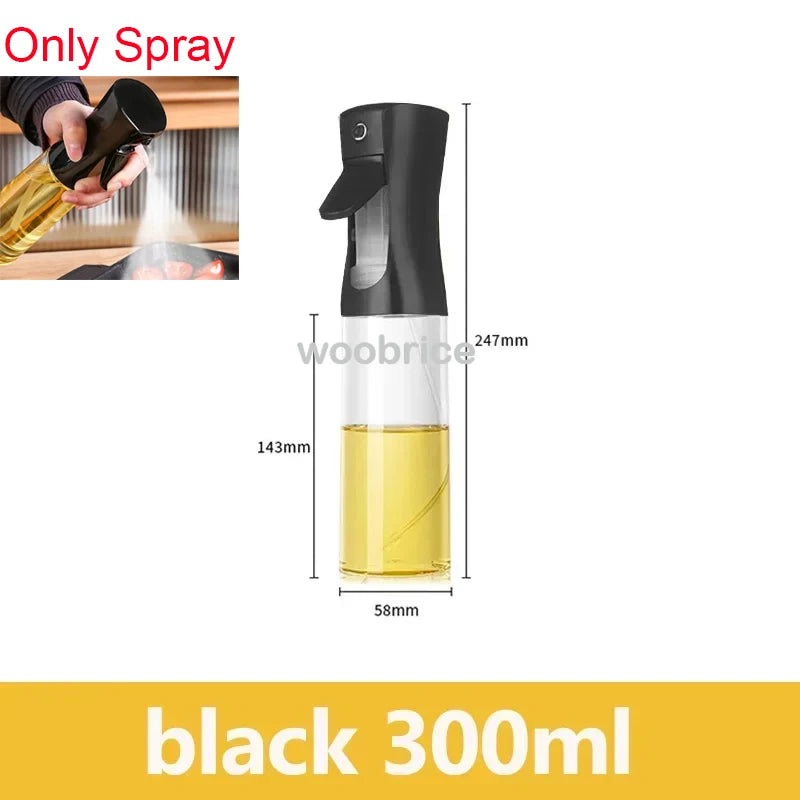 2-in-1 Oil Sprayer & Basting Brush – Oil Dispenser for Air Fryer, Grilling & Cooking
