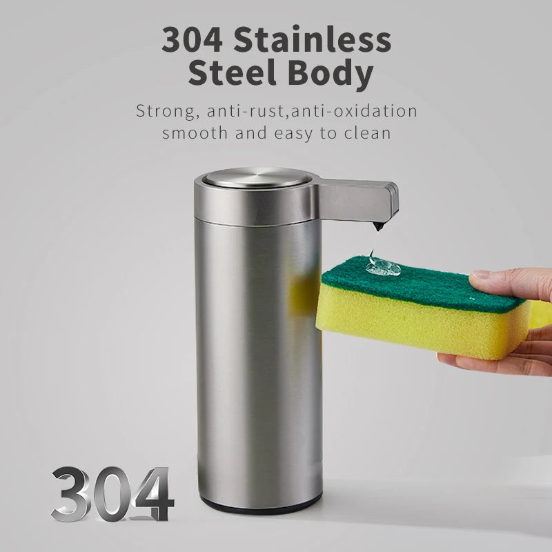 Automatic Sensor Soap Dispenser – 270ml Stainless Steel