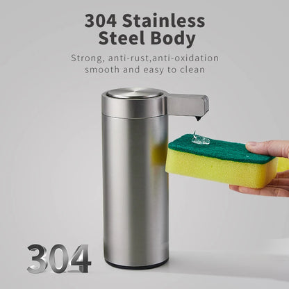Automatic Sensor Soap Dispenser – 270ml Stainless Steel