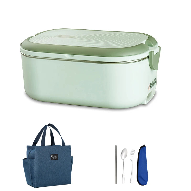 Electric Lunch Box – 1L Stainless Steel Food Warmer