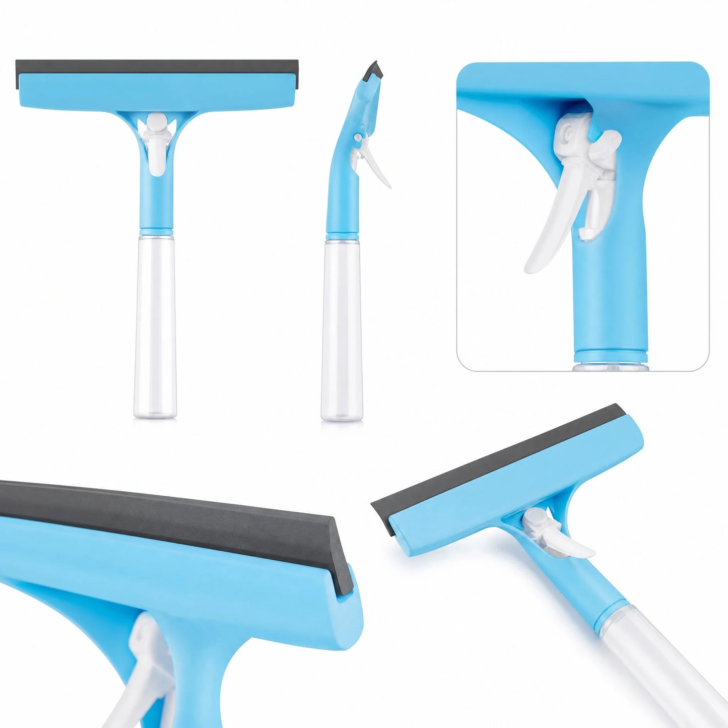 1-Pack 3-in-1 Blue Window Cleaner