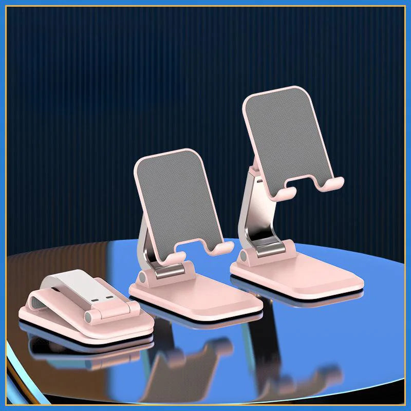 Foldable Phone & Tablet Stand – Adjustable Desktop Holder