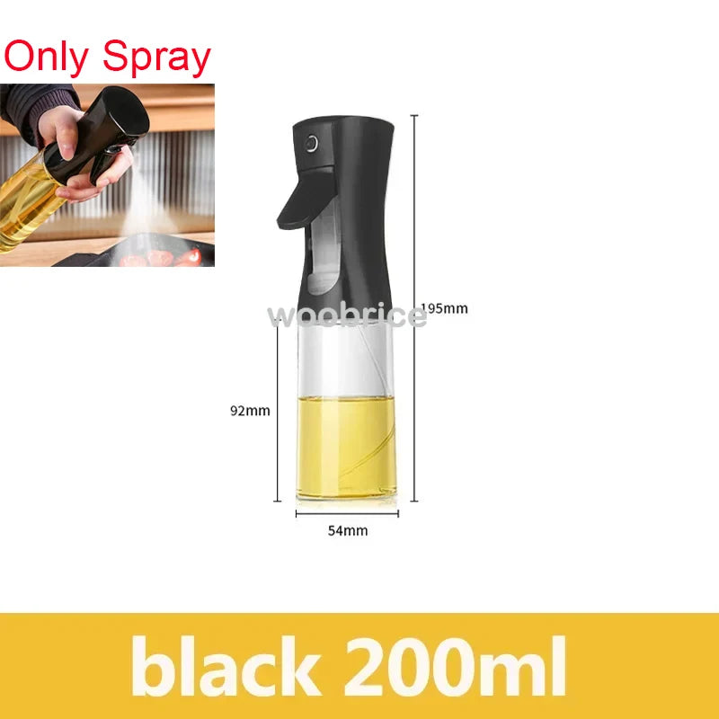 2-in-1 Oil Sprayer & Basting Brush – Oil Dispenser for Air Fryer, Grilling & Cooking
