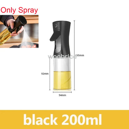 2-in-1 Oil Sprayer & Basting Brush – Oil Dispenser for Air Fryer, Grilling & Cooking