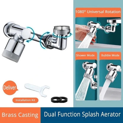 1080° Swivel Faucet Extender & Sprayer