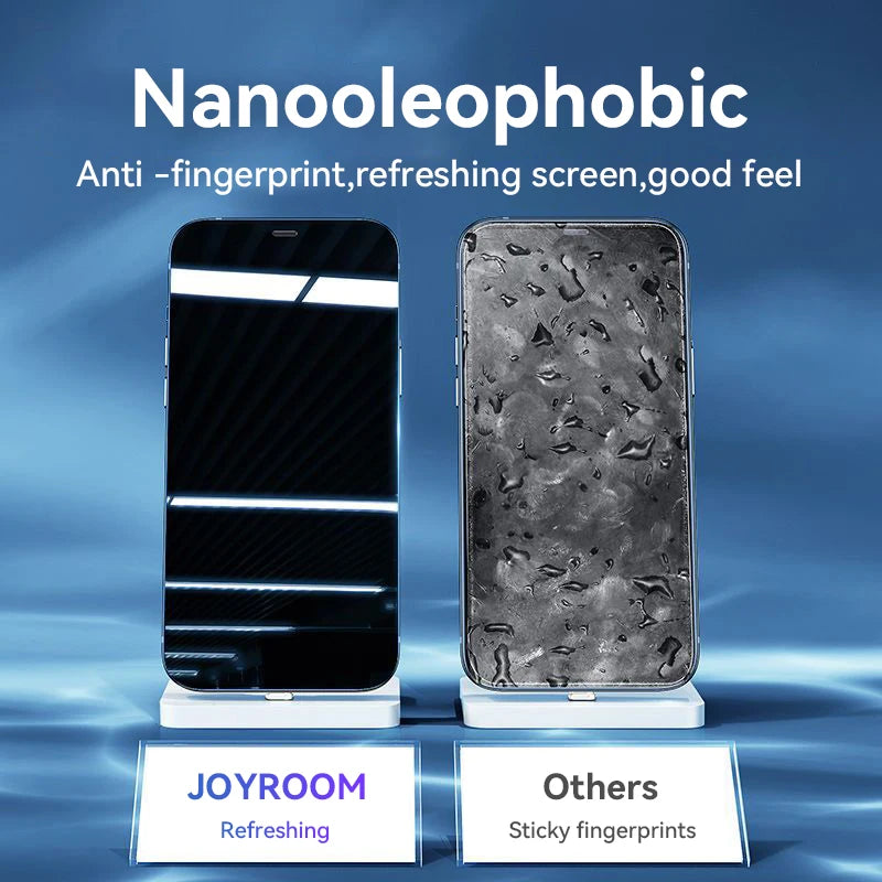 JOYROOM HD Tempered Glass Screen Protector – Full-Screen Protection for iPhone
