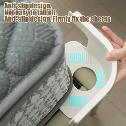 Bedsheet Corner Tightener Clips – Non-Slip Mattress Straps