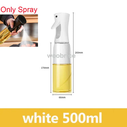 2-in-1 Oil Sprayer & Basting Brush – Oil Dispenser for Air Fryer, Grilling & Cooking