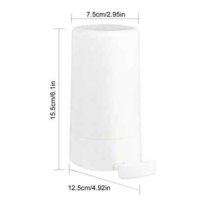 Wall-Mounted Bar Soap Grinder & Dispenser – Refillable Soap Shredder Holder