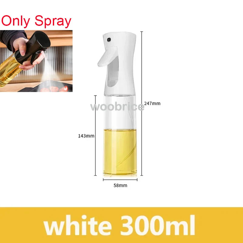 2-in-1 Oil Sprayer & Basting Brush – Oil Dispenser for Air Fryer, Grilling & Cooking