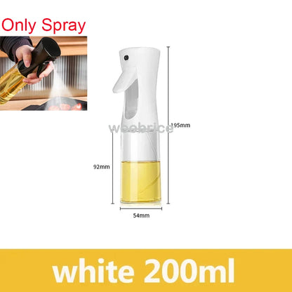 2-in-1 Oil Sprayer & Basting Brush – Oil Dispenser for Air Fryer, Grilling & Cooking