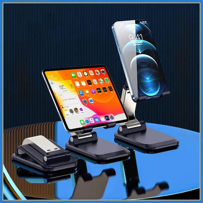 Foldable Phone & Tablet Stand – Adjustable Desktop Holder