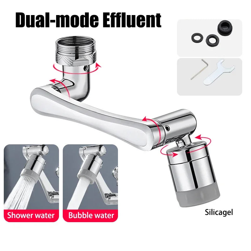 1080° Swivel Faucet Extender & Sprayer