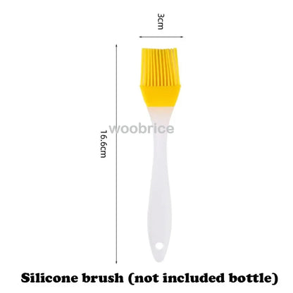 2-in-1 Oil Sprayer & Basting Brush – Oil Dispenser for Air Fryer, Grilling & Cooking