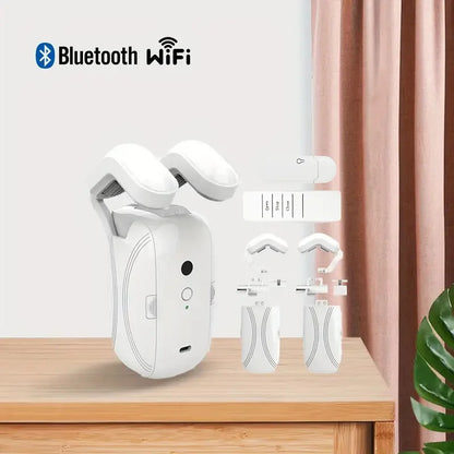 Smart Automatic Curtain Opener – WiFi, Bluetooth, App & Voice Control