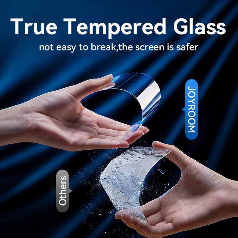 JOYROOM HD Tempered Glass Screen Protector – Full-Screen Protection for iPhone