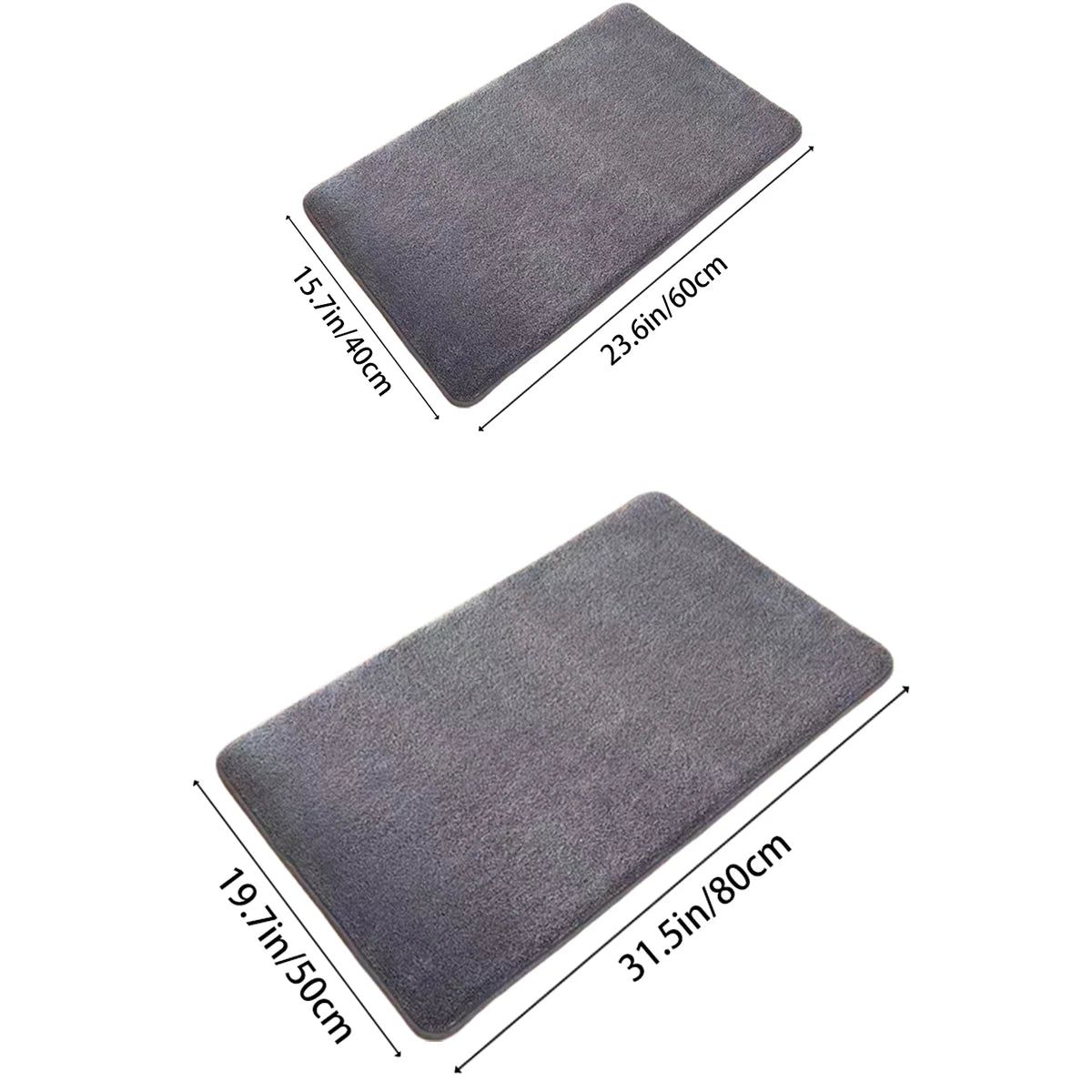 Ultra-Absorbent Diatomite Quick-Dry Bath Mat