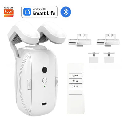 Smart Automatic Curtain Opener – WiFi, Bluetooth, App & Voice Control